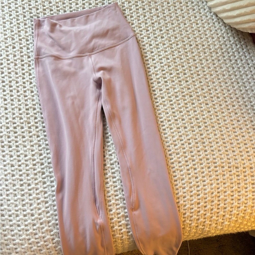 pink lululemon leggings
